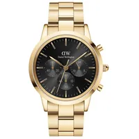 Daniel Wellington Iconic Chronograph Link Onyx G