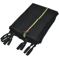 Costway Ø366cm Trampolin Sicherheitsnetz für Gartentrampoline, Ersatznetz innenliegend mit