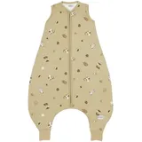 Meyco Meyco, Babyschlafsack, Schlafsack Jumper 80 cm Forest Animals sand (80 cm) - 2 Jahre Gewährleistung - mind. 14 Tage Rückgaberecht - Braun - n.a.