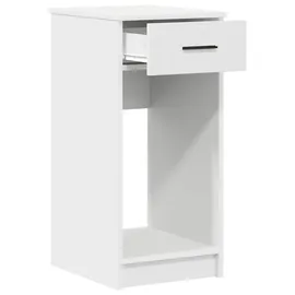 vidaXL Computerschrank mit Schublade Weiß 35x45x77 cm
