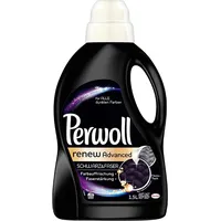 Perwoll renew Advanced Schwarz & Faser Feinwaschmittel, 20 (1 x 20) Waschladungen, für schwarze Wäsche