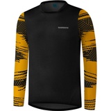 Shimano Apparel Shimano Myoko L.S. Long Sleeve Jersey, mustard yellow