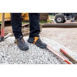 Haix CONNEXIS Safety+ GTX low grau/orange Gr. 7, - Grau - 39