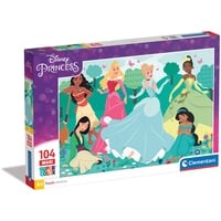 CLEMENTONI Supercolor Disney Princess 104 Teile