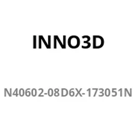 Inno3D GeForce RTX 4060 Twin X2 OC 8 GB GDDR6 N40602-08D6X-173051N