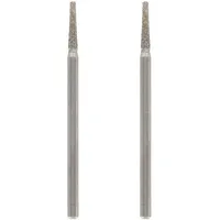 DREMEL Diamantbestückte Fräser Ø 2,0 mm (2 Stück)