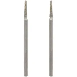 DREMEL Diamantbestückte Fräser Ø 2,0 mm (2 Stück)