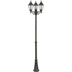 Außen Leuchte Kandelaber Steh Lampe Stand Beleuchtung Laterne Licht