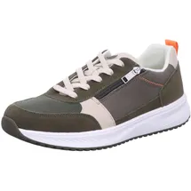 WALDLÄUFER 784001-101 Velours MESH Flat Oliv Oliv BEIGE Gr. 44 - 44 EU