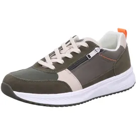 WALDLÄUFER 784001-101 Velours MESH Flat Oliv Oliv BEIGE Gr. 44 - 44 EU