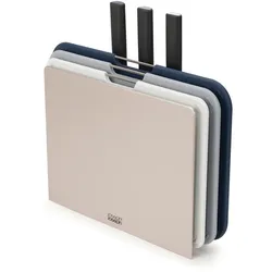 Joseph Joseph - Nest Plus Schneidebretter und Messer-Set, Edelstahl (6 tlg.)