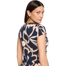 Betty Barclay Midikleid Blau/Braun 38