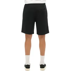 Superdry Herren Sweatshort - Essential Logo Jersey Shorts, kurze Hose, einfarbig Schwarz 2XL