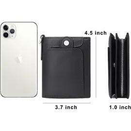 luxuskollektion Herren Geldbörse RFID schwarz