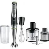 Braun MultiQuick 9 MQ 9138XI Stabmixer premium schwarz/edelstahl