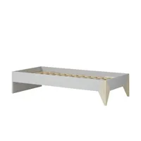 Deinbett Jugendbett ¦ grau ¦ Maße (cm): B: 97