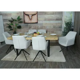 MCW Esszimmerstuhl L79 2er-Set Creme-Beige