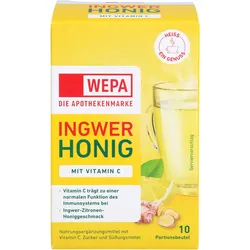 Wepa Ingwer+honig+vitamin C Pulver 100 G