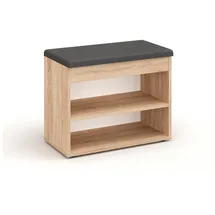 komto Sofia 60 x 48 x 32 cm braun / braun