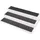 Copco Basics 3-stufiges Gewürzregal für den Innenschrank, rutschfestes Küchenregal, 38 x 22,5 x 8,5cm, weiß/grau