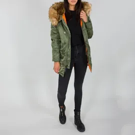 Alpha Industries N-3b Vf59 Mantel Green M