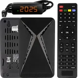 Hd-line OM-26100 Mini Sat Receiver -DVB S/S2 Satelliten Receiver Full HD 1080 P HDMI 2 x USB 2.0 HDTV [Digital Satelliten Receiver] (Astra Hotbird Türksat)-Schwarz