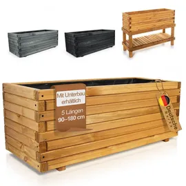 BooGardi Pflanzkasten 100 x 42 x 38 cm Braun