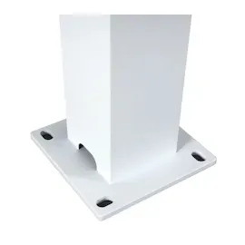 Mendler Pergola HWC-L46 3 x 6 m Grau/Weiß