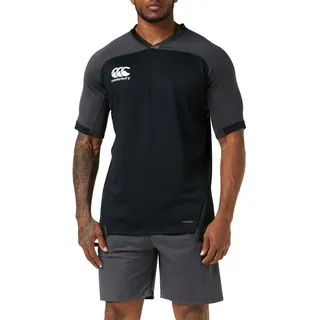 Canterbury Herren Rugby-Trikot Vapodri Evader 3XL Schwarz