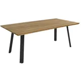 OUTLIV. Orleans Gartentisch 180x90cm Edelstahl/Teak Natur