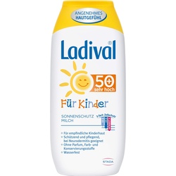 Ladival, Sonnencreme, für Kinder LSF 50+ Sonnenschutz-Milch, 200 ml Creme