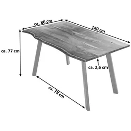 SAM Outillage LAXMI 140 x 77 x 80 cm silber