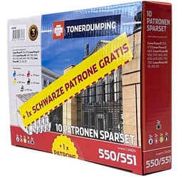11 XL-Druckerpatronen ersetzen PGI-550BK XL/CLI-551BK/C/M/Y