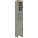 Home affaire Hochschrank Rodby FSC®-zertifiziertes Massivholz, Breite 33cm, Höhe 180cm grün