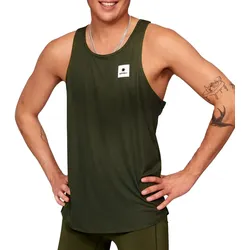 Saysky Herren Clean Flow Singlet grün