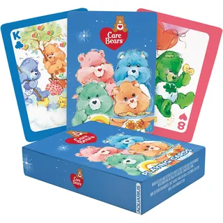 Aquarius Care Bears Playing Cards - Care Bears Themed Deck of Cards for Your Favorite Card Games - Officially Licensed Care Bears Merchandise & Collectibles - Poker Size with Linen Finish