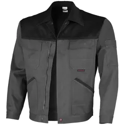 QUALITEX HIGH QUALITY WORKWEAR Bundjacke image mittelgrau/schwarz Herren: 106