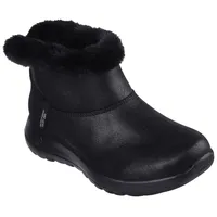 SKECHERS Winterboots SKECHERS "ON-THE-GO JOY-COZY DREAM", Damen, Gr. 35, schwarz, Lederimitat, Textil, unifarben, Schuhe Winterboots, Schlupfstiefel, Snowboots, Winterschuh mit 5GEN Dämpfung, vegan