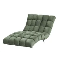 Switch Relaxliege Delphi Velours 120 x 84 x 168 cm Grün