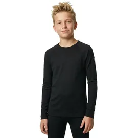 super.natural Arctic230 Langarm-T-Shirt Schwarz 140