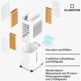 Klarstein Luftkühler 340 m3/h mobil