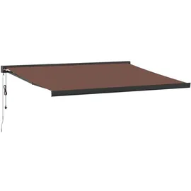 vidaXL Markise 450 x 300 cm braun