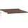 vidaXL Markise 450 x 300 cm braun