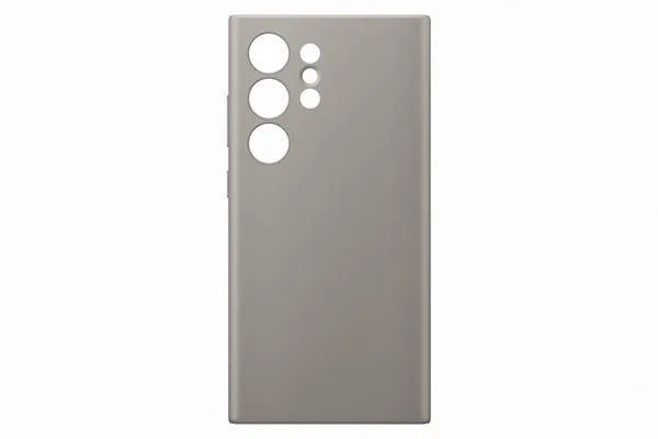 Preisvergleich Produktbild Galaxy S24 Ultra Vegan Leather Case - Taupe
