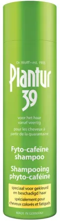 Plantur 39 Phyto-Coffein-Shampoo Coloriertes Und Strapaziertes Haar Flakon 250ml