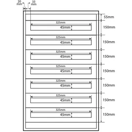 Doktorvolt Verteilerkasten Aufputz Sicherungskasten aus Metall 126 Module 7-reihig IP30 1529