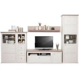 Hom ́in Hom`in CAMRON 330x209x50 cm, braun-grau/weiß