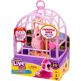 Moose My Really Real Bird & Cage – Rosie, Interaktives Vögelchen 10,9 cm