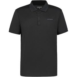 ICEPEAK Poloshirt »H POLOSHIRT BELLMONT«, schwarz, S