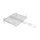 Sauvic Grillrost 40 x 45 cm Stahl silber